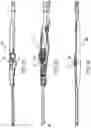 Fig. 21 - Electrosurgical instrument with fluid diverter
