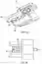 Fig. 26 - Electrosurgical instrument with fluid diverter