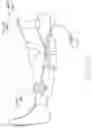 Fig. 23 - Inflatable flexion-correcting knee brace