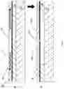 Fig. 03 - Crack structure and tunneling device with a layer exhibiting a crack-defined gap between two cantilevering parts