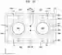 Fig. 35 - Display panel having transistors of different size around at least one opening
