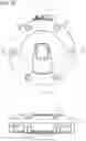 Fig. 12 - Fuel tank cap locking device