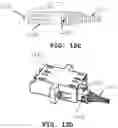 Fig. 16 - BEHIND THE WALL OPTICAL CONNECTOR WITH REDUCED COMPONENTS