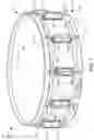 Fig. 02 - PRECISION LIGHTWEIGHT ENVIRONMENTALLY STABLE DRUM PERCUSSION SYSTEM