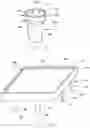 Fig. 04 - METHOD OF USING A PORTABLE WORK SURFACE ON A PORTABLE TRASH/RECYCLING CONTAINER