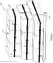 Fig. 09 - Portable water inflatable barrier with anchoring support base