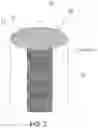 Fig. 03 - Honeycomb structure, electric heating type honeycomb structure, electric heating type catalyst and exhaust gas purifying device