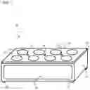 Fig. 02 - Cup rack for stacked disposable cups