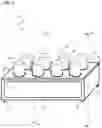 Fig. 04 - Cup rack for stacked disposable cups
