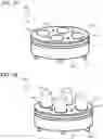 Fig. 08 - Cup rack for stacked disposable cups