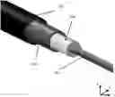Fig. 01 - Proximity sensor using a leaky coaxial cable