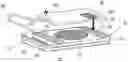 Fig. 01 - Electronic charger and mount for personal travel case