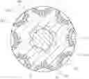 Fig. 01 - Rotor for rotating electrical machine and rotor core support structure for rotating electrical machine