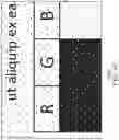 Fig. 14 - Encoding dot patterns into printed images based on source pixel color
