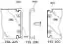 Fig. 16 - System for joining electronic equipment housings together in a rack apparatus