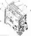 Fig. 01 - Electrical appliance arrangement having an electrical appliance which can be fastened to a support element, in particular a wall