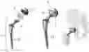 Fig. 01 - Prosthesis for hip replacement with polyethylene head and anti-rotational intra-prosthetic assembly