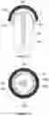Fig. 17 - Prosthesis for hip replacement with polyethylene head and anti-rotational intra-prosthetic assembly