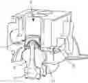 Fig. 01 - Piston for internal combustion engine having a target, and internal combustion engine comprising such a piston