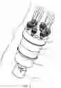 Fig. 04 - High pressure valve with multi-piece stator assembly