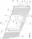 Fig. 15 - Window frame for air conditioner unit and air conditioner unit for use therewith