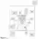 Fig. 03 - TargetHole Cube - Shooting target with electronically controlled aperture disc