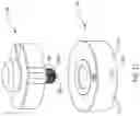 Fig. 22 - Bone cleaning assembly