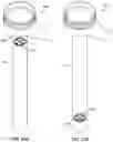 Fig. 13 - Surgical tool stabilizing devices for trocar assemblies