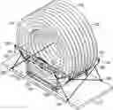 Fig. 01 - Pipe coil skid with side rails and method of use