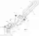 Fig. 02 - Bone staple drill guide with drill cartridge and compression device