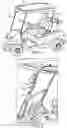 Fig. 02 - Golf car accessory holder