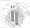 Fig. 01 - Variable force tensioner arm with cap disk spring