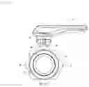 Fig. 19 - Pipe alignment mechanism of butterfly valve