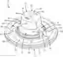 Fig. 01 - LED light fixture with nightlight