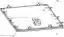 Fig. 01 - Sealed flat panel recessed luminaire