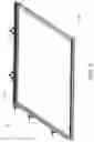 Fig. 03 - Sealed flat panel recessed luminaire