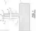 Fig. 02 - Repair including a chamfered bracket and a chamfered bracket component for reinforcing a damaged structural element made from composite materials