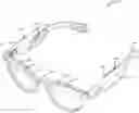 Fig. 01 - Wireless smartglasses with quick connect front frames