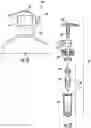 Fig. 12 - Dispensing pump with locking structures and methods of using the same