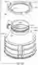 Fig. 20 - Mounting assemblies and methods for disposer installation