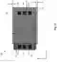Fig. 22 - Stress reduction structure for metal-insulator-metal capacitors