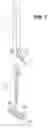 Fig. 08 - Combination plate and lateral stabilizers for use with a post and post spike