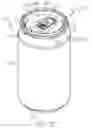 Fig. 13 - Tamper-resistant lid assembly for dispensing a premeasured amount of liquid