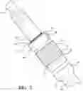 Fig. 03 - High thread spark plug with non-axisymmetric ground shield for precise ground strap orientation