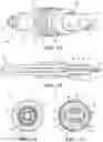 Fig. 11 - High thread spark plug with non-axisymmetric ground shield for precise ground strap orientation