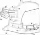 Fig. 01 - Hard hat lamp attachment system