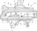 Fig. 01 - Single axis adjustment feature for flush door handles