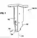 Fig. 02 - Pressure based flow sensor element having a pressure sensor and ribs positioned in the flow passage