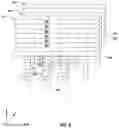Fig. 13 - Spacial arrangments of and critical dimensions for bit line contacts of three-dimensional phase-change memory devices