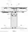 Fig. 09 - Table with multiple horizontally and vertically adjustable table top sections
